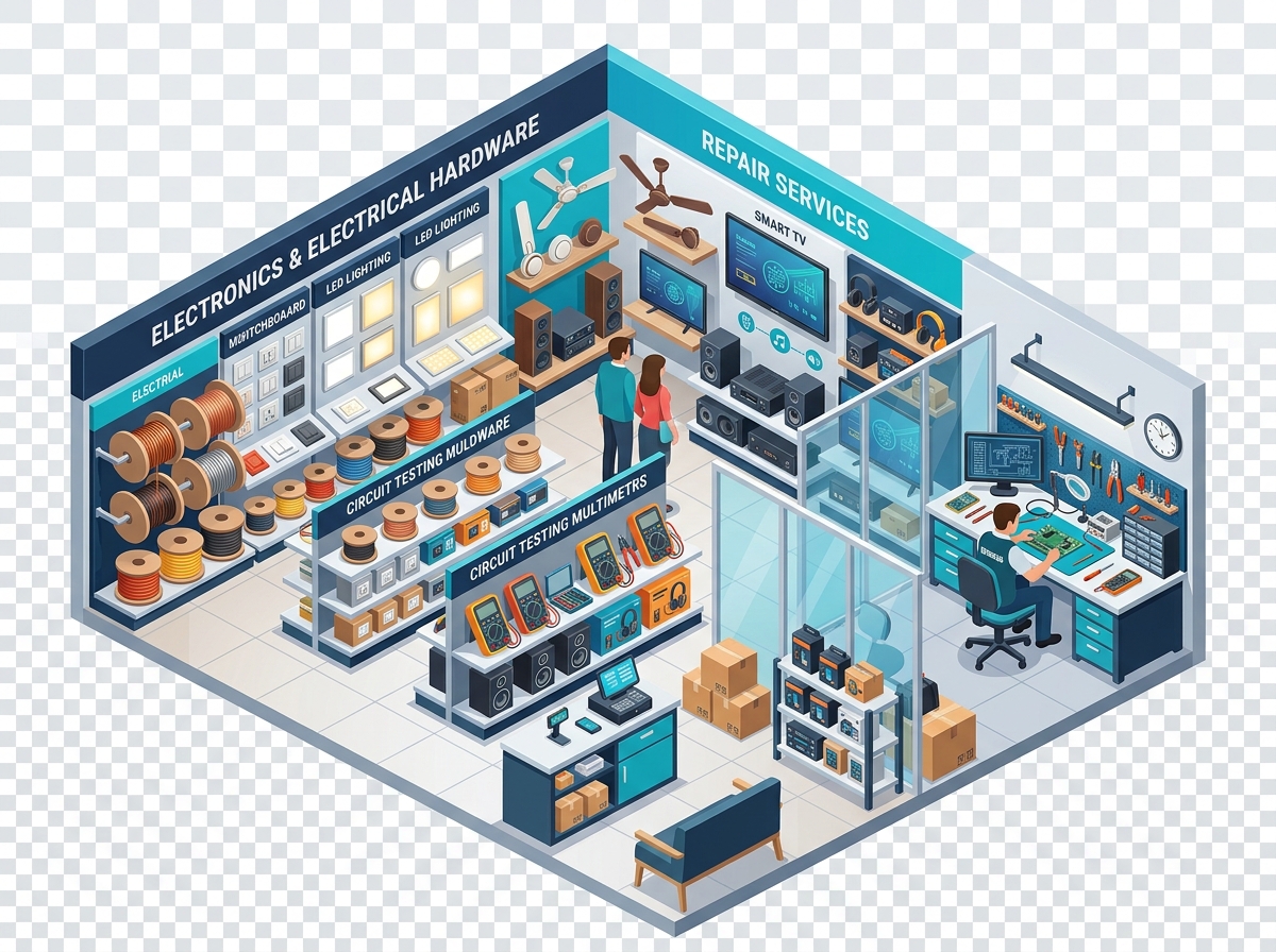 Mc Electronics Store and Workshop